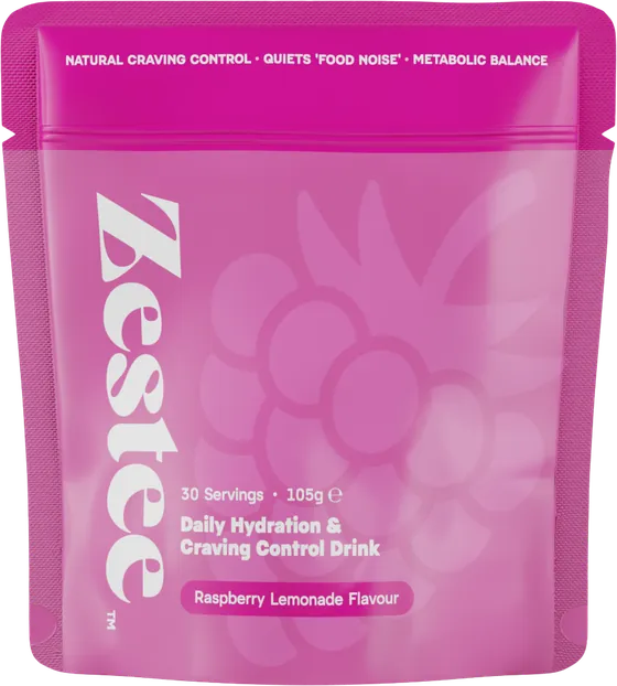 Zestee Diet Raspberry Lemonade – 30 raciones, bolsa de 105 g